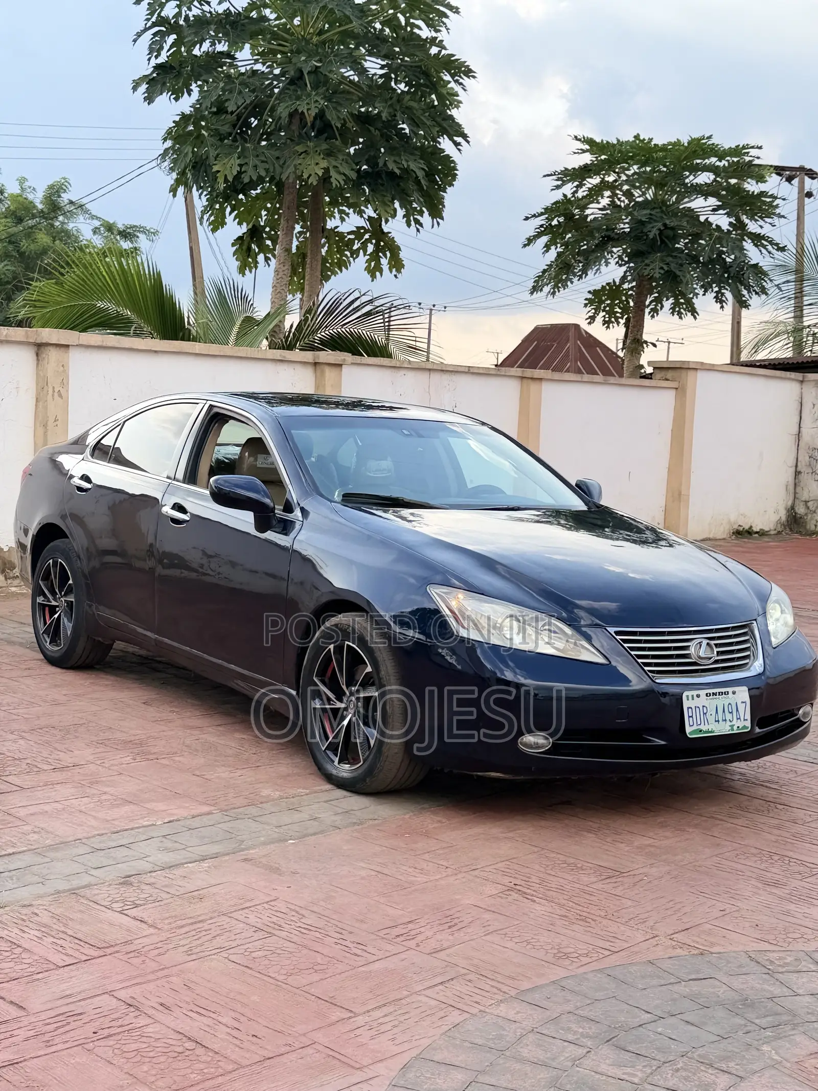 Lexus ES 350 2008 Blue