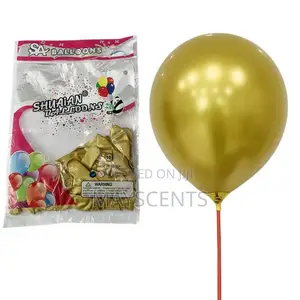 12" Chrome Balloons – 50pcs Pack | Wholesale