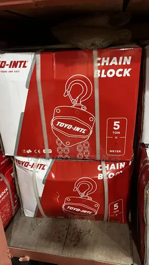 Toyo-Intl 5-Ton × 6-Metre Manual Chain Block