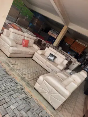Leather Set of Sofa Chair