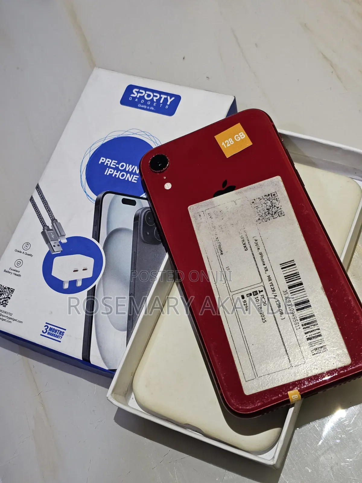 Apple iPhone XR 128 GB Red
