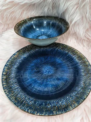 Flat and Bowl Ceramic Plate