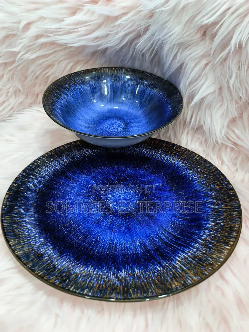 Flat and Bowl Ceramic Plate