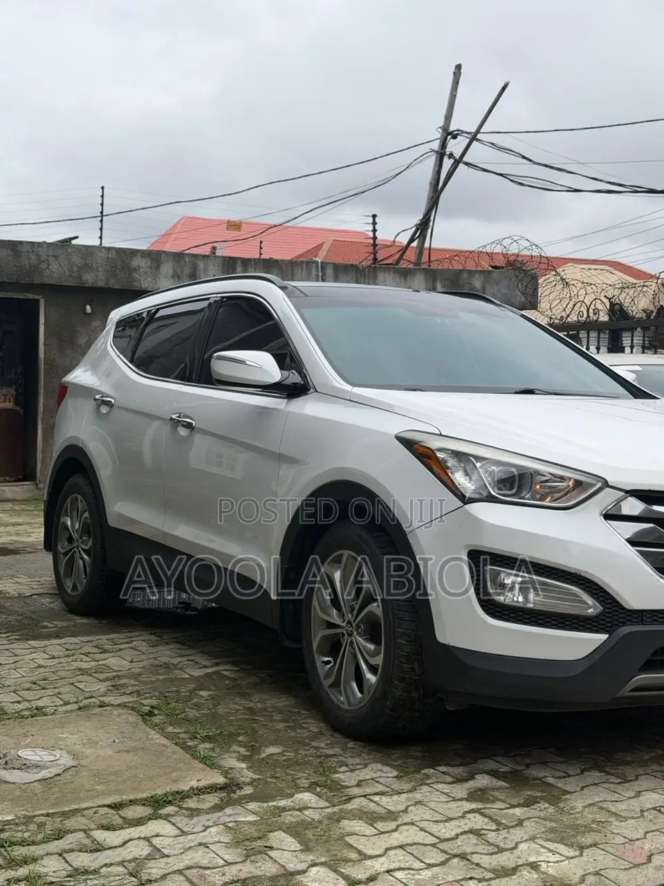 Hyundai Santa Fe 2015 White