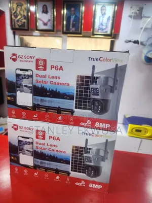 Solar PTZ CCTV Camera