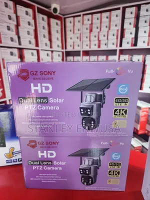 Solar PTZ CCTV Camera