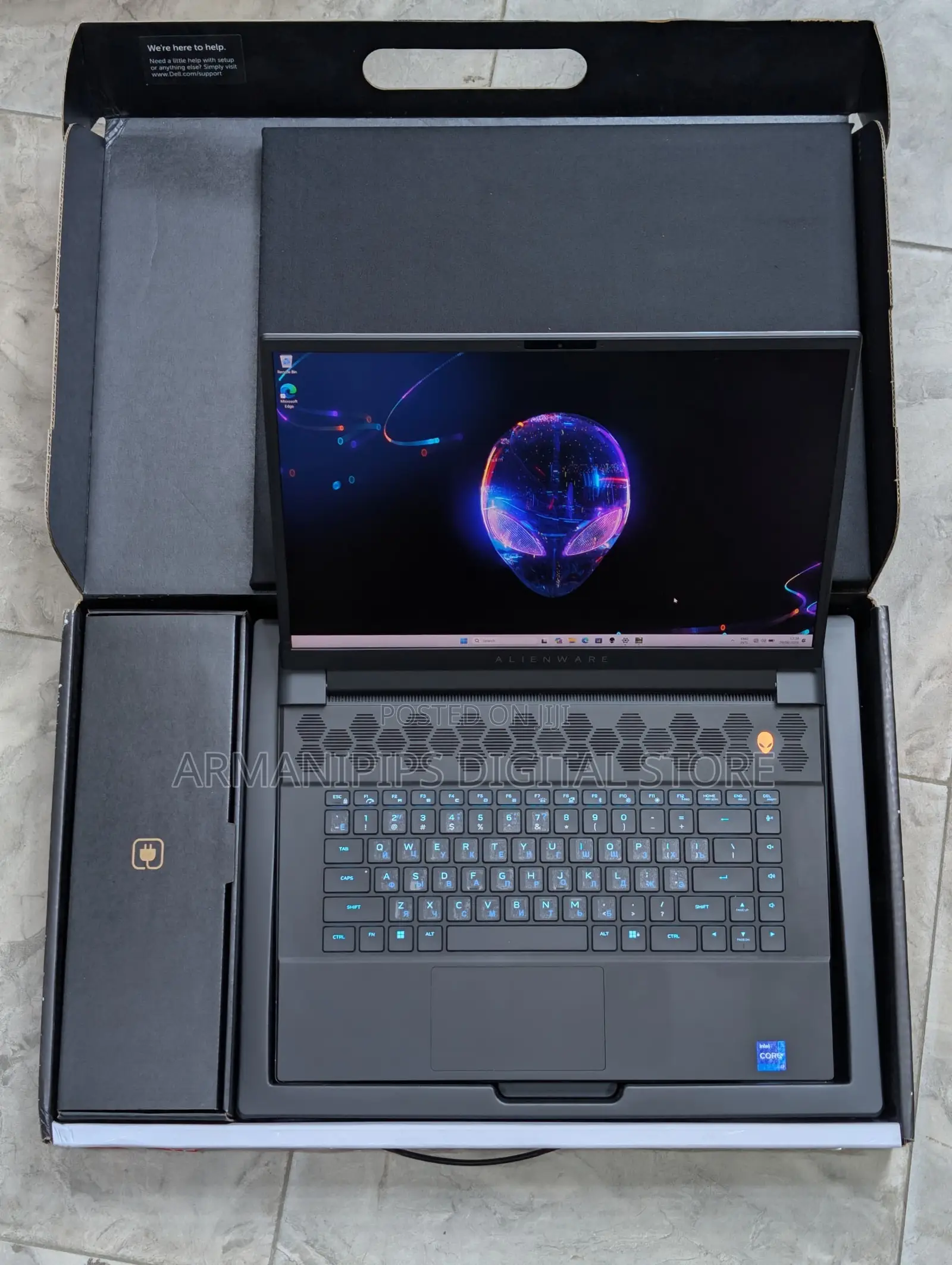 Laptop Alienware M16 R1 32GB Intel Core i7 SSD 1T