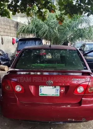 Toyota Corolla Sedan 2003 Red