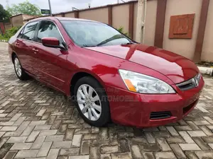 Honda Accord Coupe EX-L V-6 Automatic 2007 Red