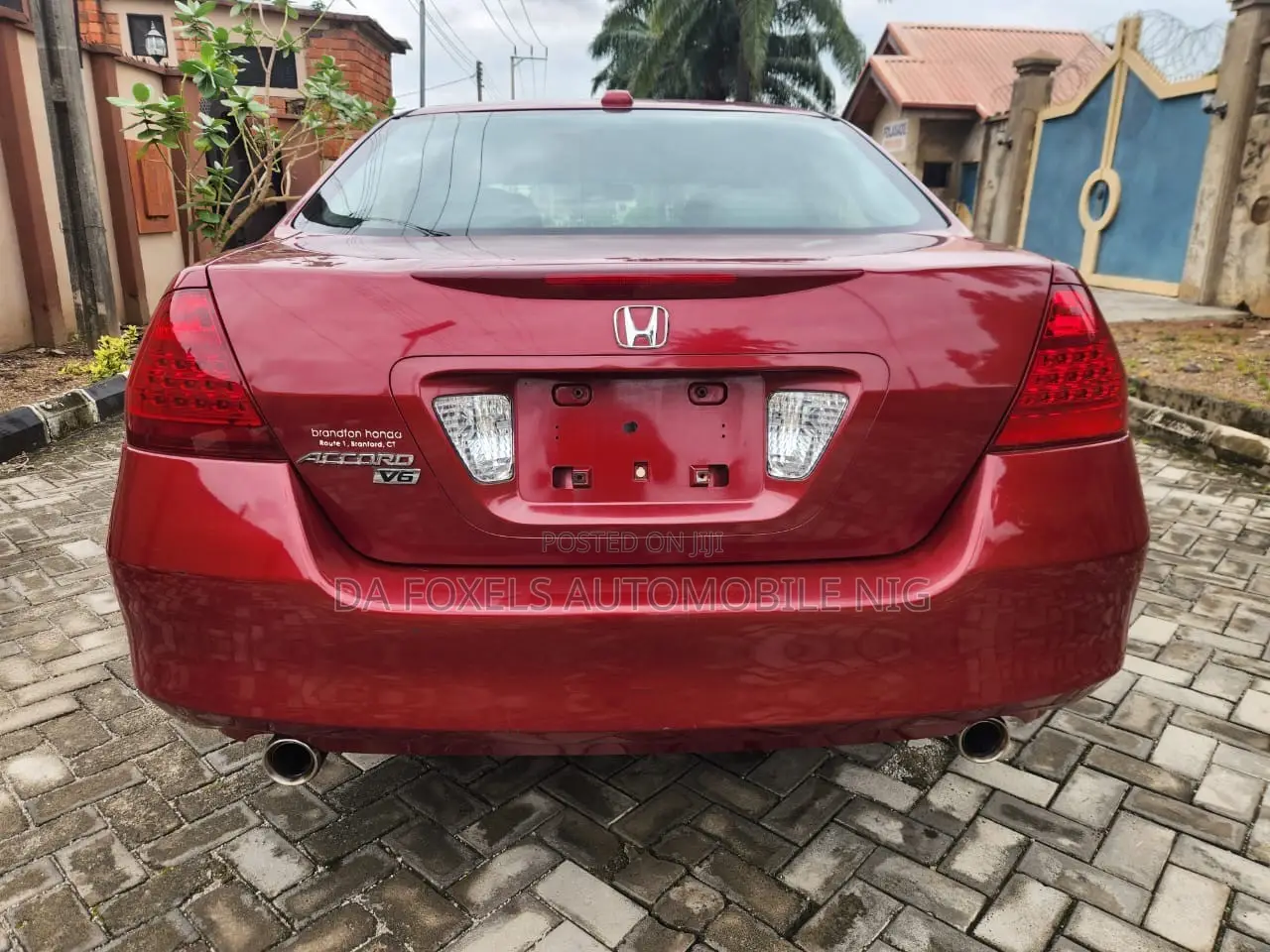 Honda Accord Coupe EX-L V-6 Automatic 2007 Red