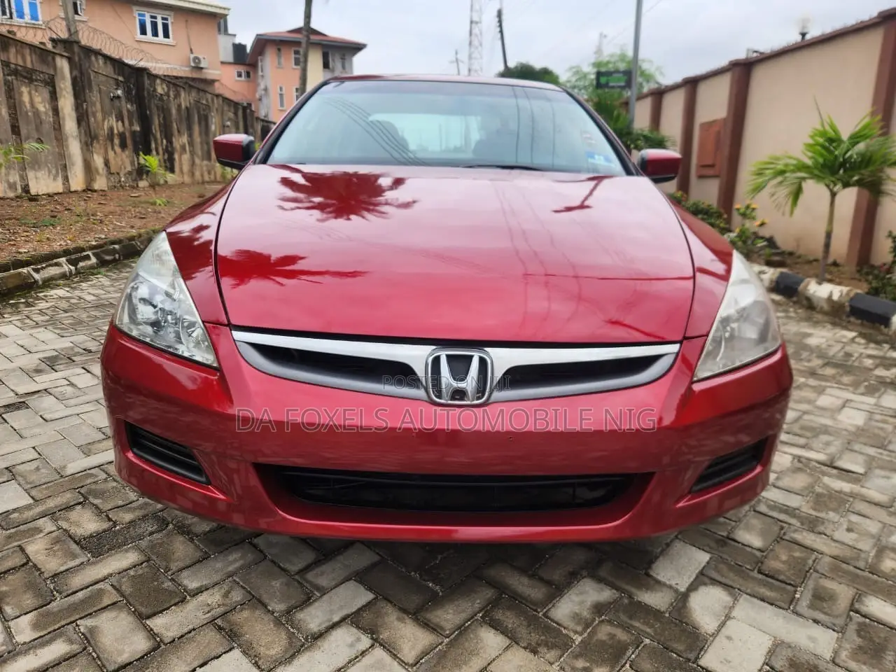 Honda Accord Coupe EX-L V-6 Automatic 2007 Red