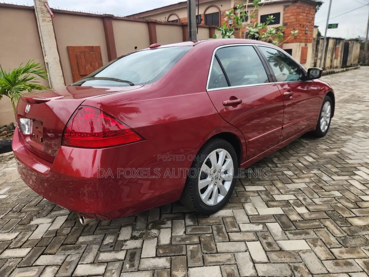 Honda Accord Coupe EX-L V-6 Automatic 2007 Red