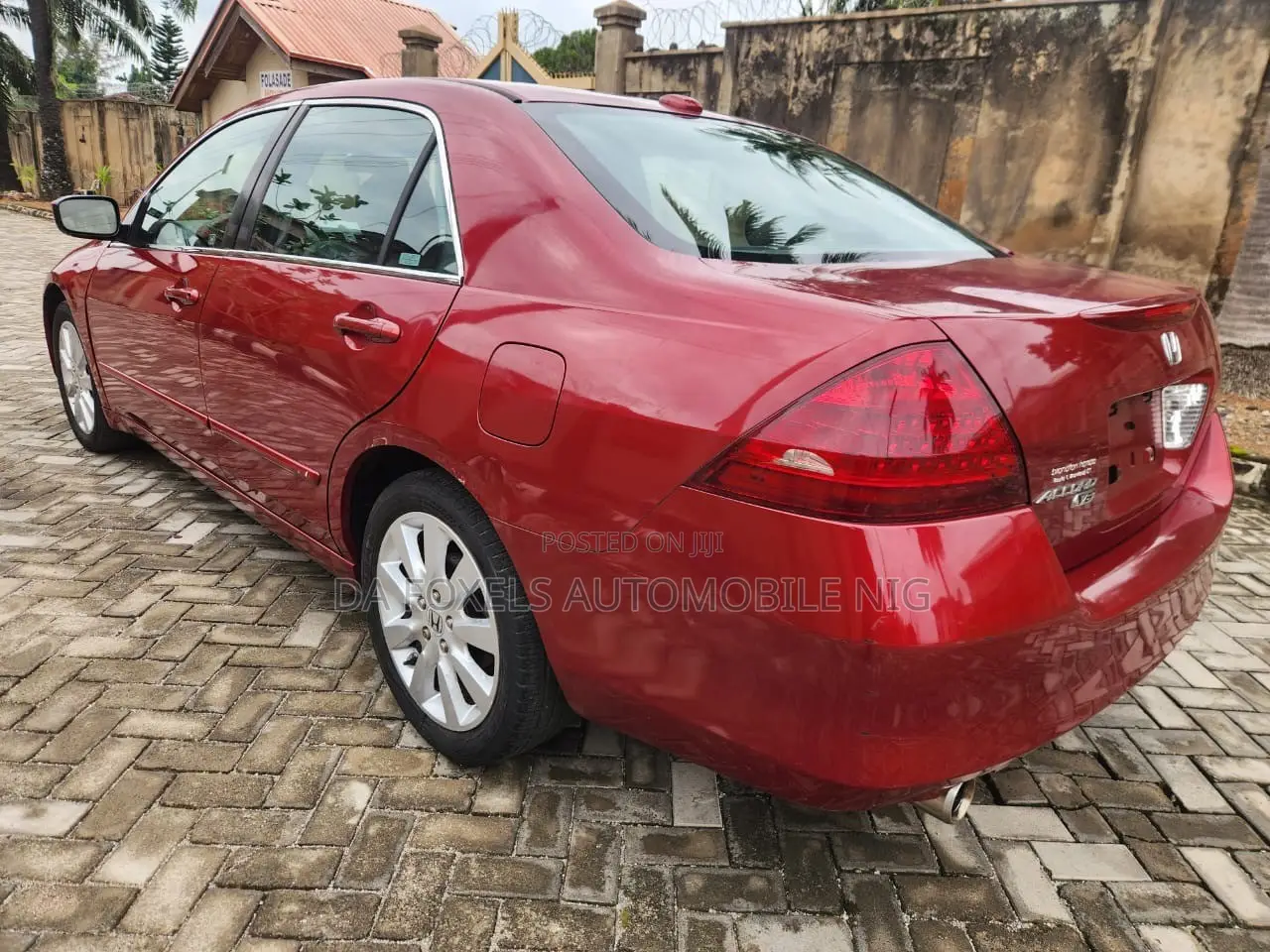 Honda Accord Coupe EX-L V-6 Automatic 2007 Red