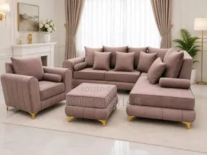 Quality L-Shape Sofa With Centre BSK