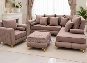 Sectional Sofa for Living Room, L-Shape Ji