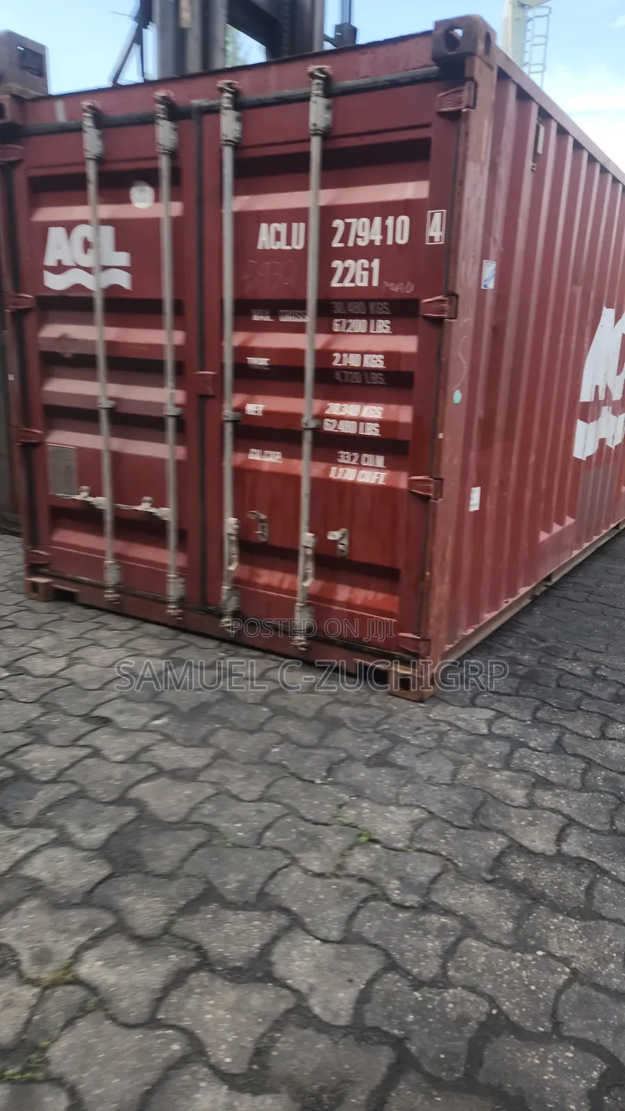 Empty 20ft Shipping Containers for Sell