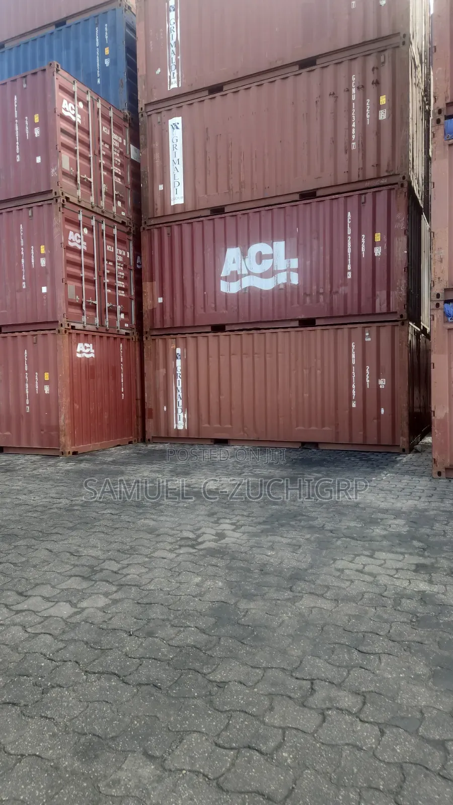 Empty 20ft Shipping Containers for Sell