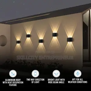 Smart Double Lamp Wall Light