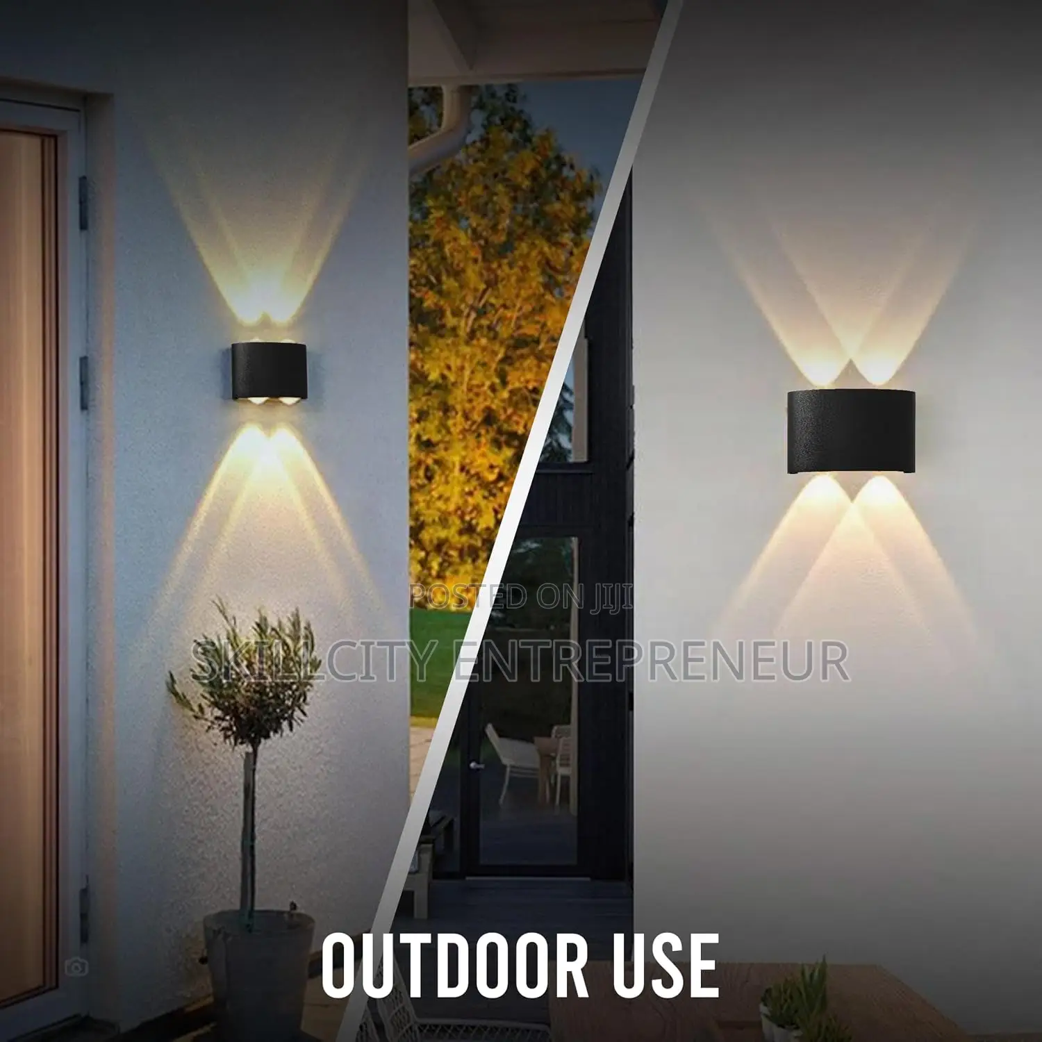 Smart Double Lamp Wall Light