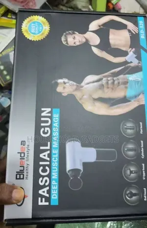 Blue Idea Gun Massage Gold