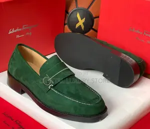 Salvatore Ferragamo Quality Luxury Men Loafers
