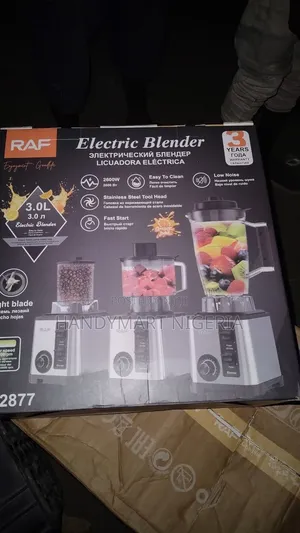 RAF 3-in-1 Multifunctional Electric Blender (Model R.2877) 45% OFF