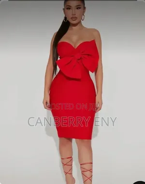 Female Red Dress