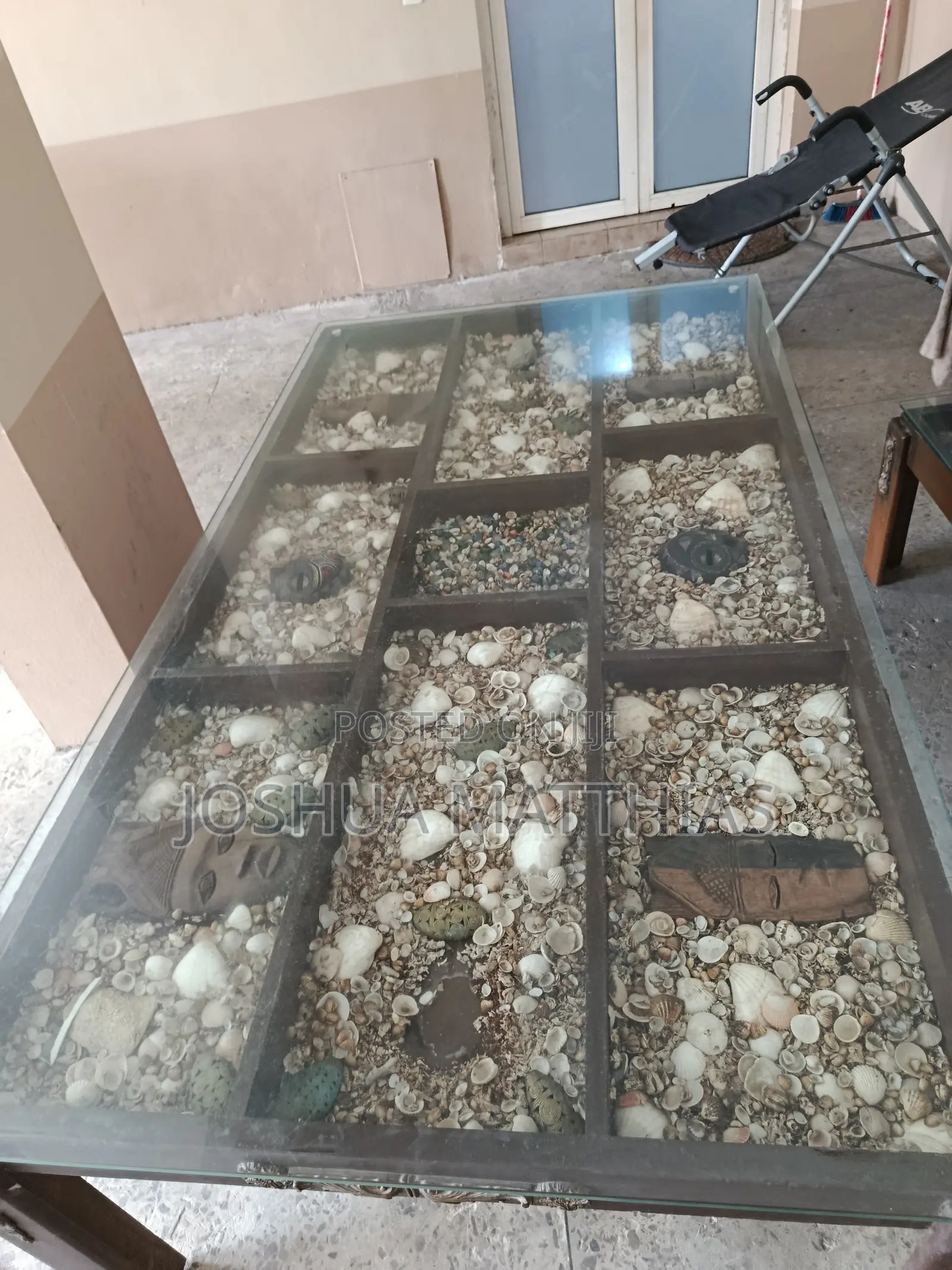 Glass Top Table/ Center Table