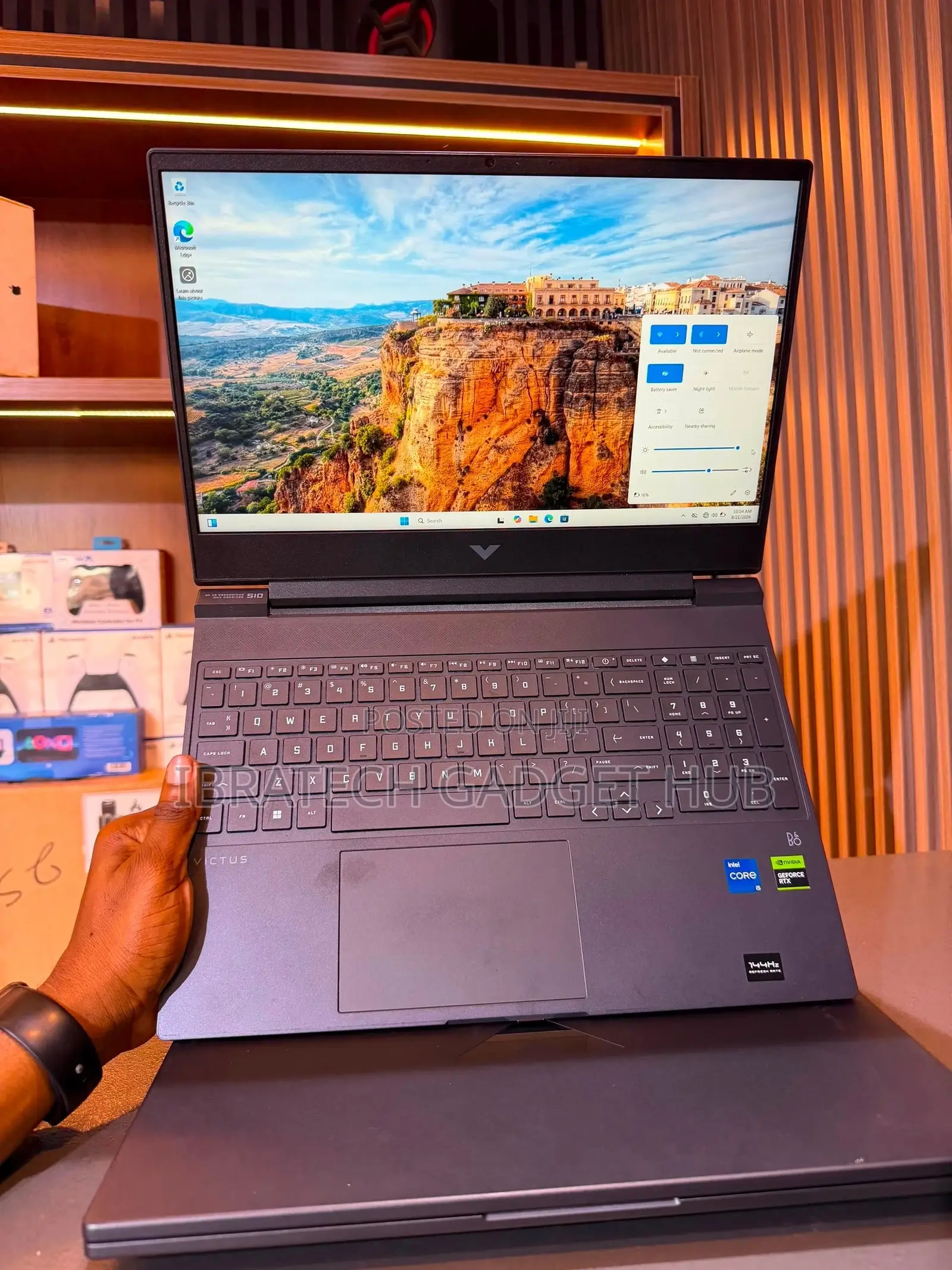 Laptop HP Victus 15 8GB Intel Core i5 SSD 512GB