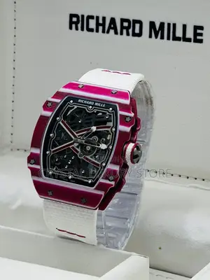 Richard Mille Luxury Automatic Engine Working Chronograph Watch