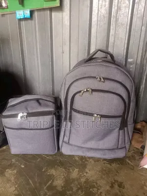 School, Lunch Bag and Palm