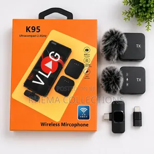 K95 Wireless Microphone – 2.4GHz