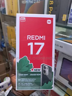 New Xiaomi Redmi 17 256 GB Black