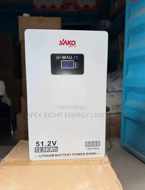 12.5kwh Sako Lithium Battery 51.2v 5-Years Warranty