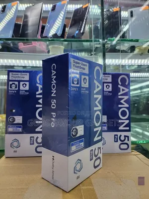 New Tecno Camon 50 Pro 256 GB Black