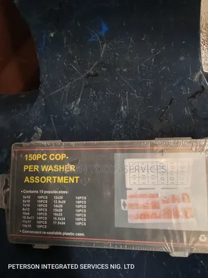 Copper Washer Assortment 150pc