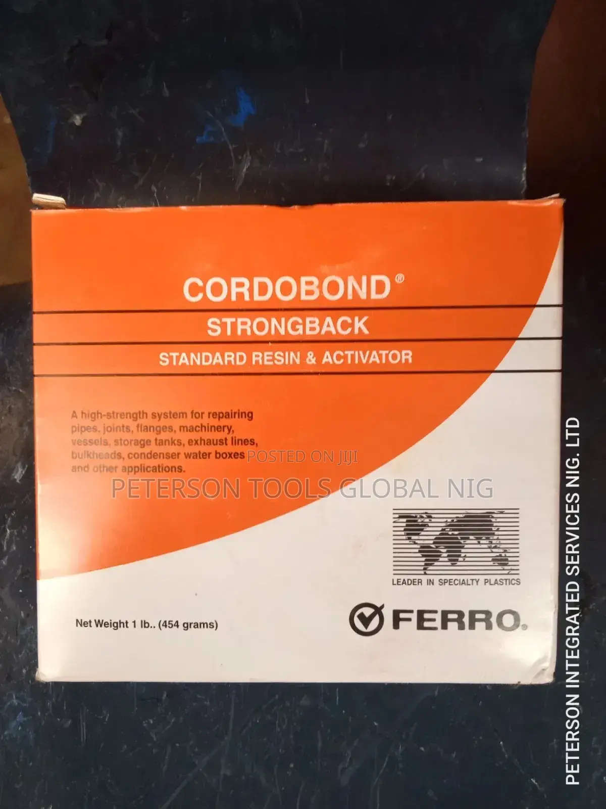 Cordobond Strong Back Standard Resin and Activator