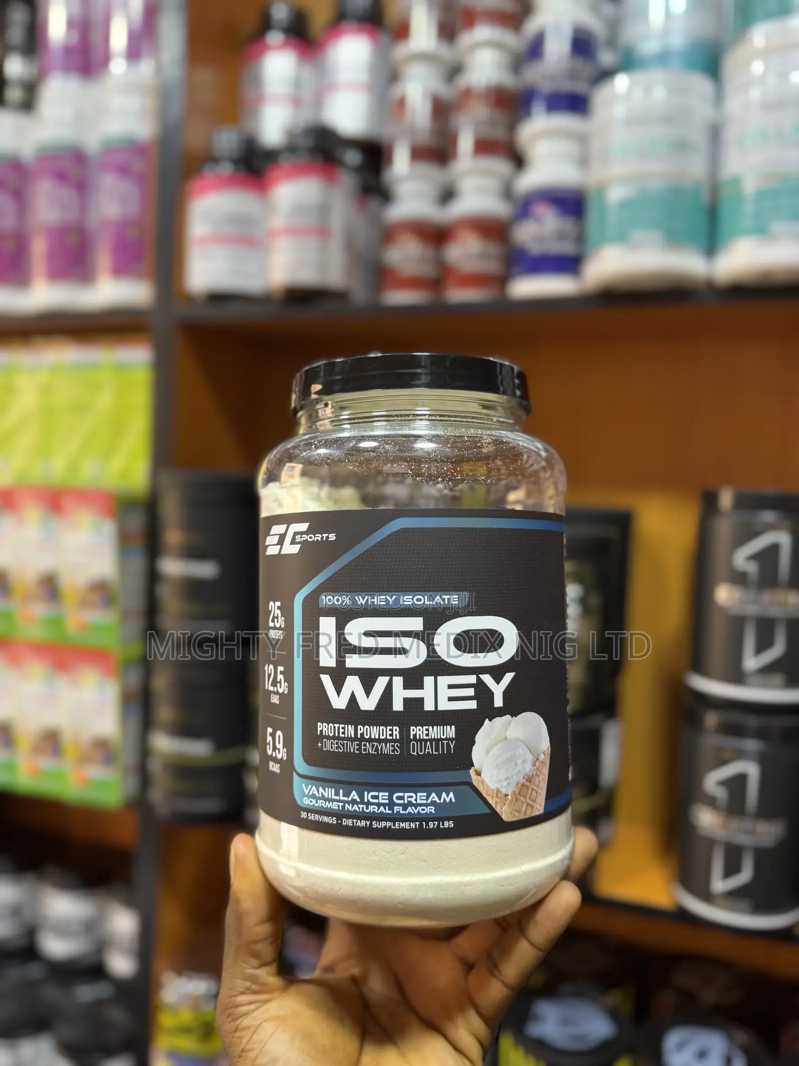 Earth Creation Whey Protein Isolate Powder