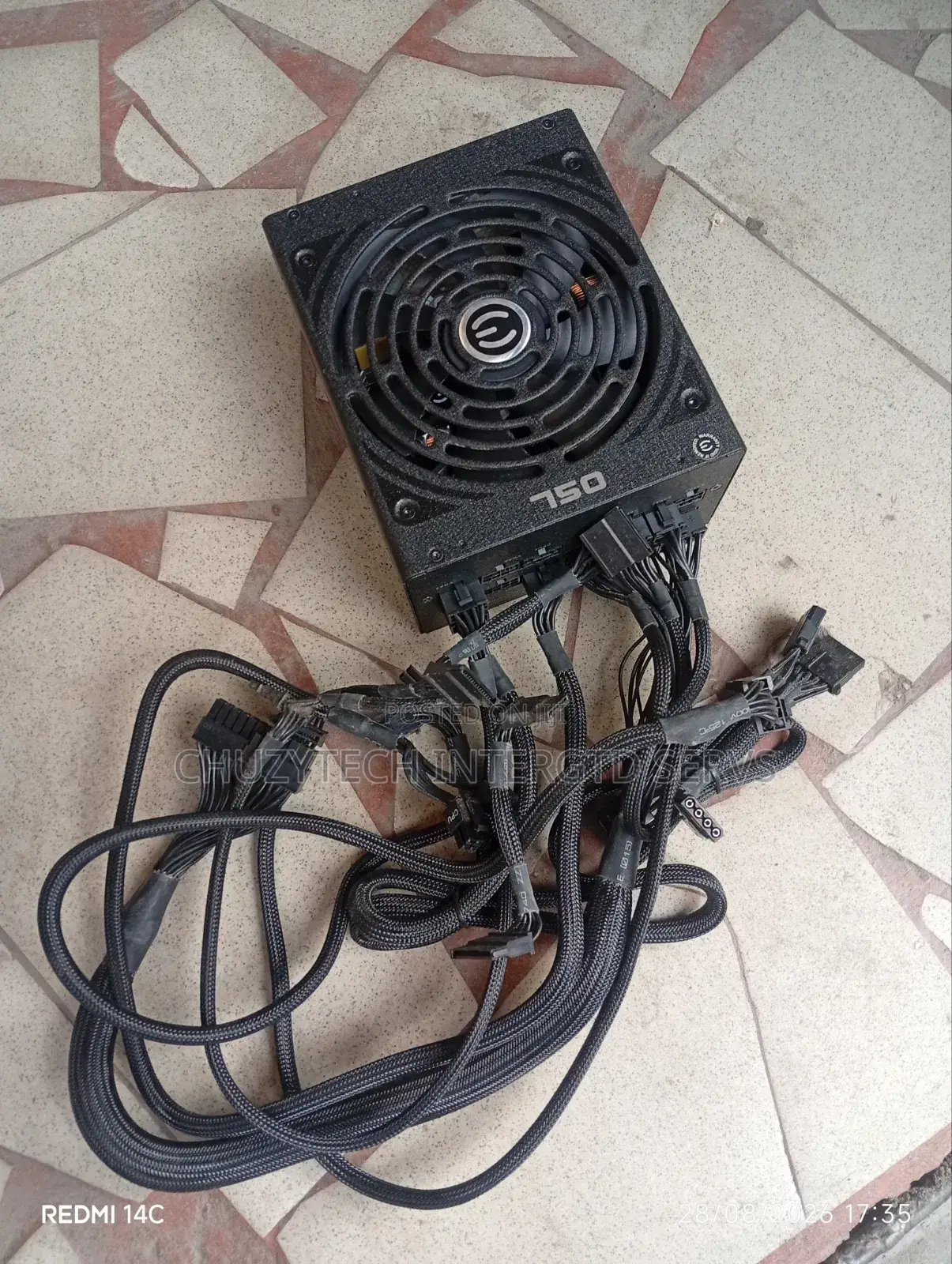 Evga Supernova 750 G2 750wtts Gold Power Supply