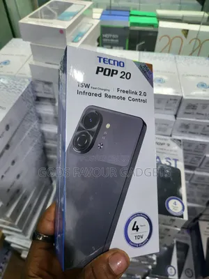 New Tecno Pop 20 128 GB Black