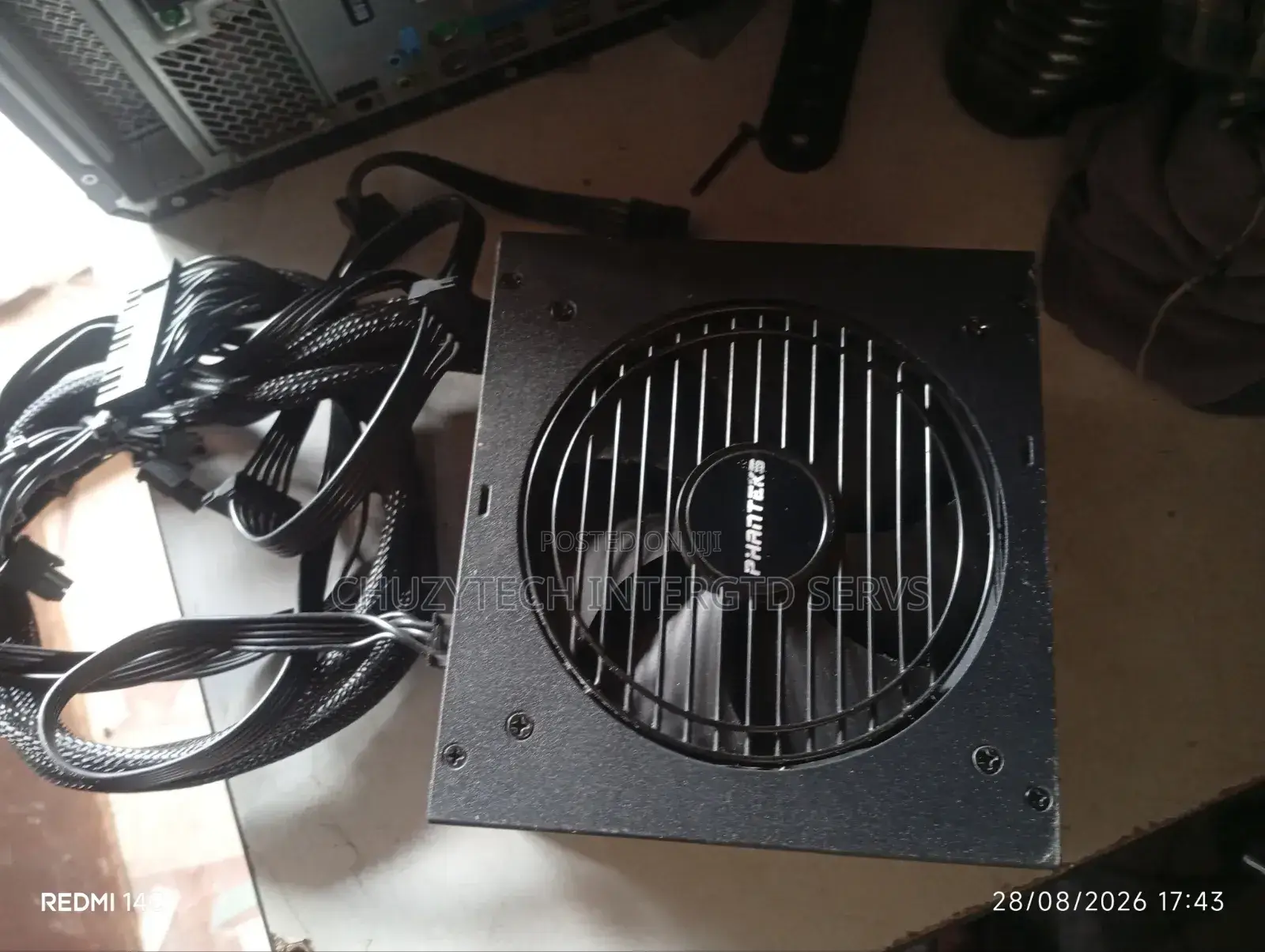 Phanteks 650wtts Psu 80 Plus Gold.