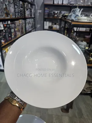 White Ceramic Pasta Bowl