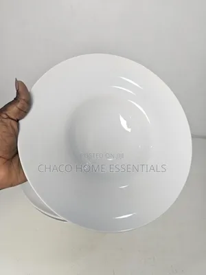 White Ceramic Pasta Bowl