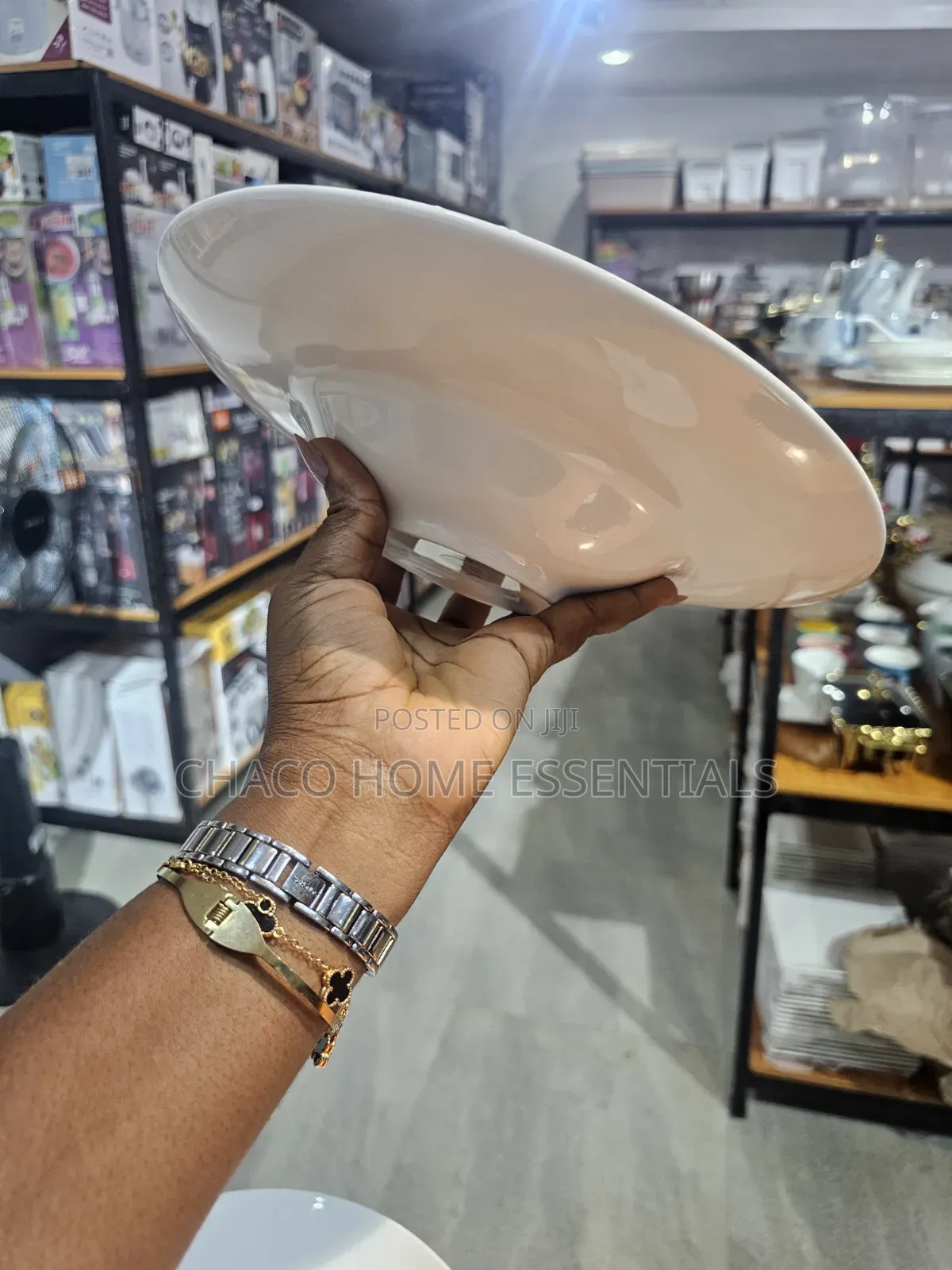 White Ceramic Pasta Bowl
