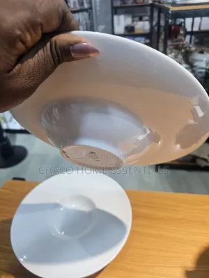 White Ceramic Pasta Bowl