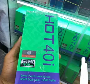 New Infinix Hot 40i 256 GB Black