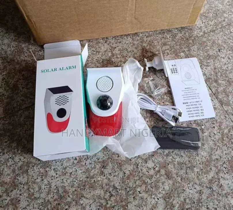 Solar Motion Sensor Strobe Alarm 35% OFF