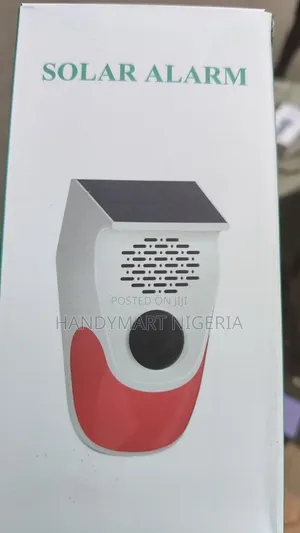 Solar Motion Sensor Strobe Alarm 35% OFF