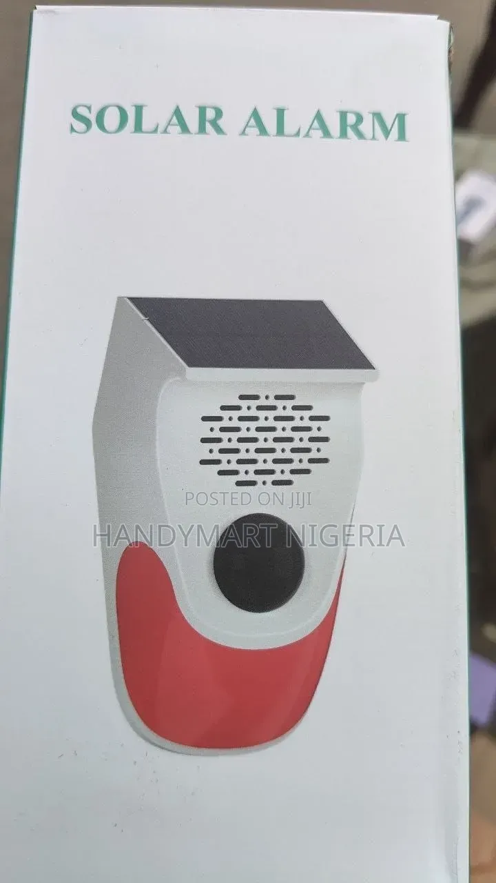Solar Motion Sensor Strobe Alarm 35% OFF