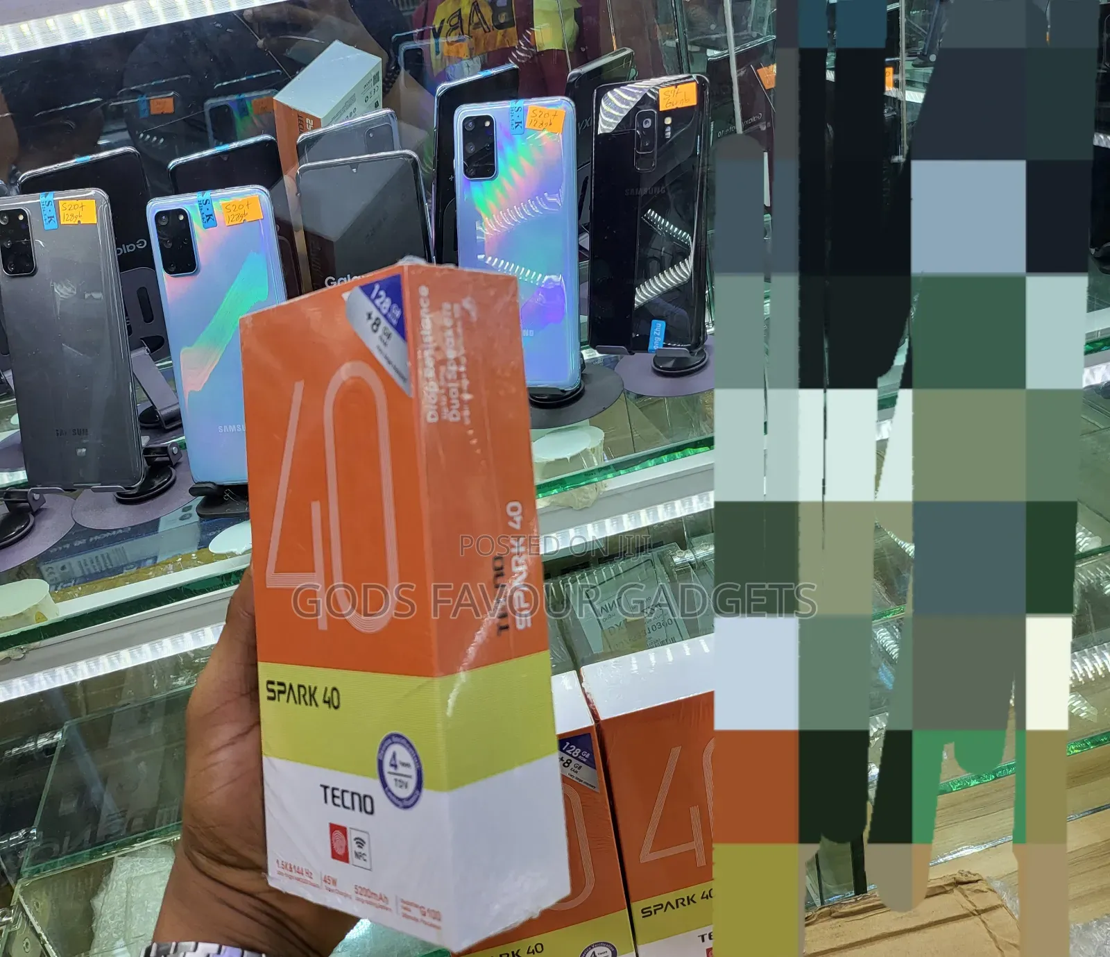 New Tecno Spark 40 256 GB Blue